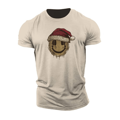 Christmas Smiley T-skjorte - Gymfit