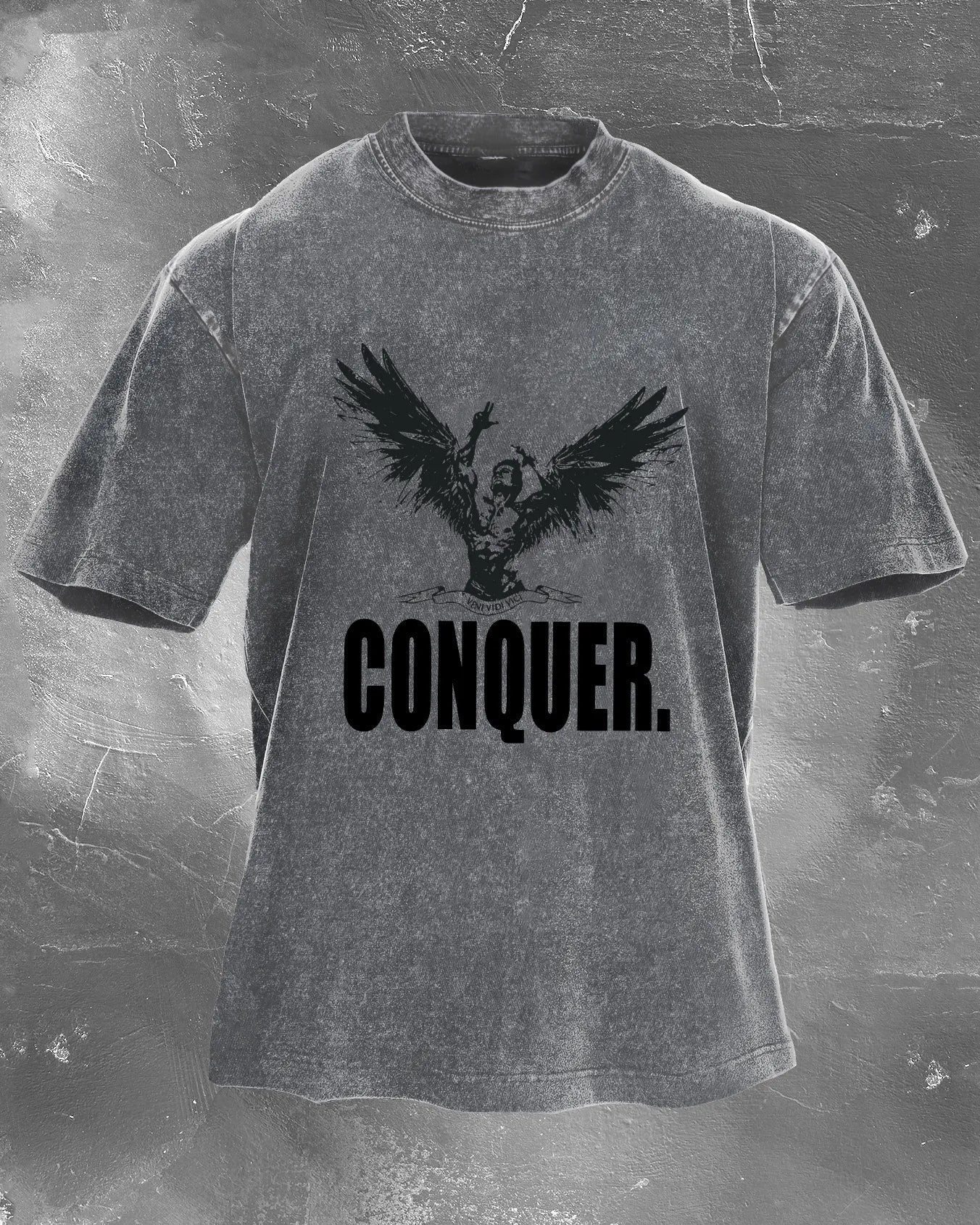 CONQUER HERRENS WAHED T-SKJORTE - Gymfit