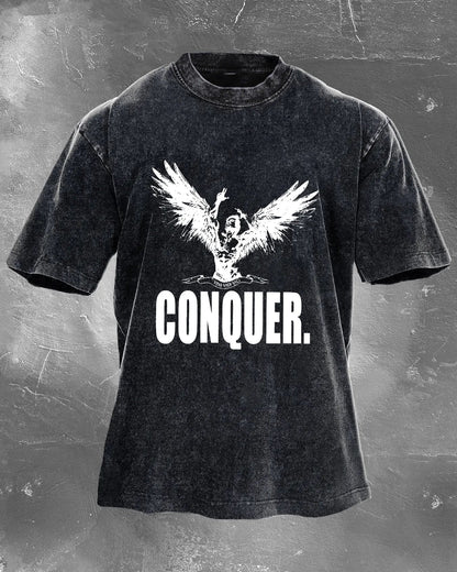 CONQUER HERRE WAHED T-SKJORTE - Gymfit