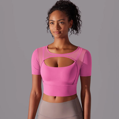 Kort mesh-sportstopp - Gymfit