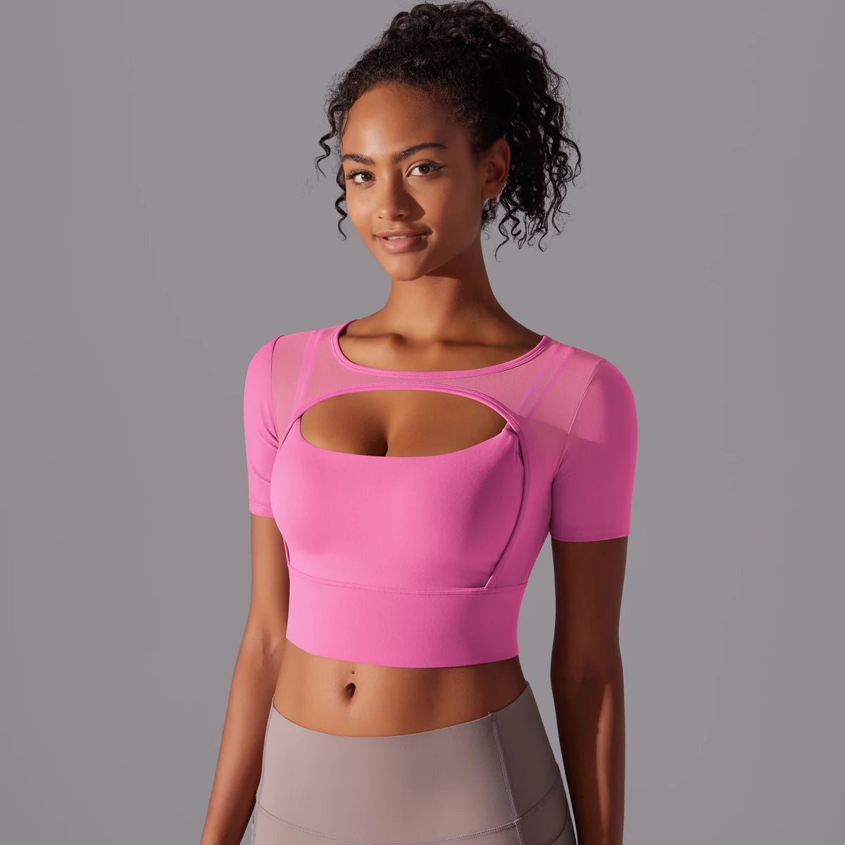 Crop nett sportstopp - Gymfit