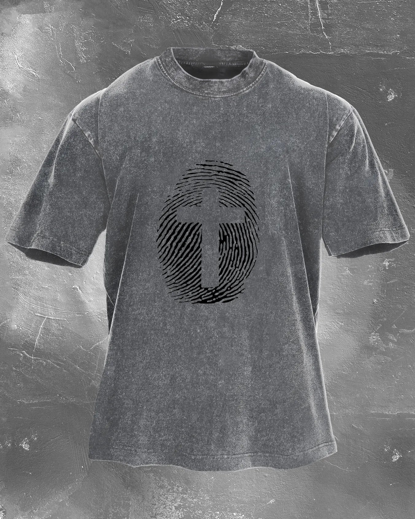 CROSSFIT MENNS VASKET T-SKJORTE - Gymfit
