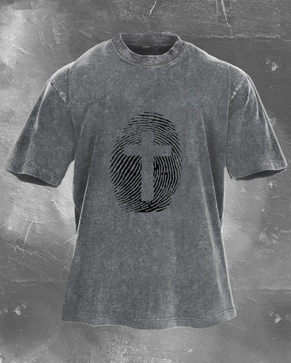 CROSSFIT MENNS VASKET T-SKJORTE - Gymfit