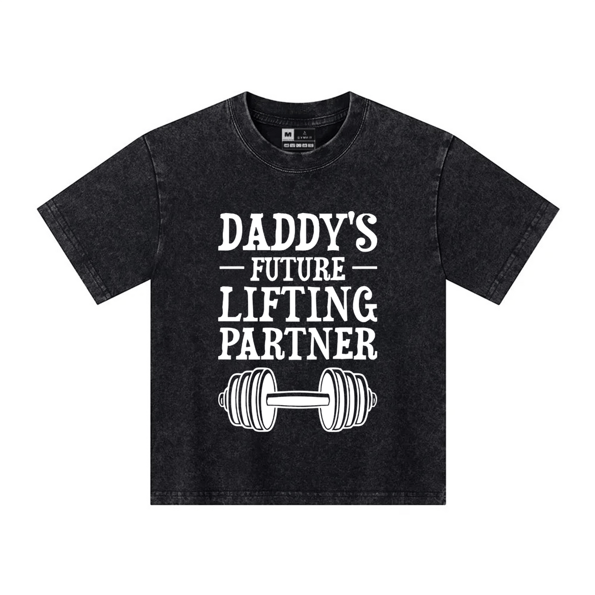 Daddy's treningspartner Barn T-skjorte - Gymfit