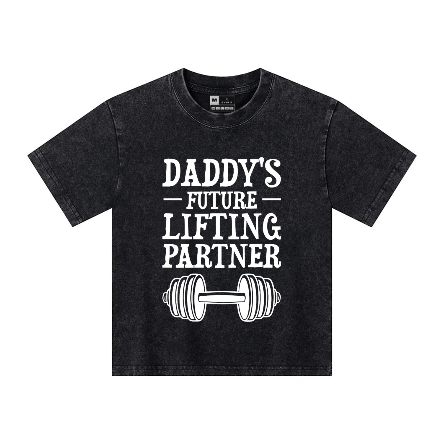 Daddy's treningspartner Barn T-skjorte - Gymfit