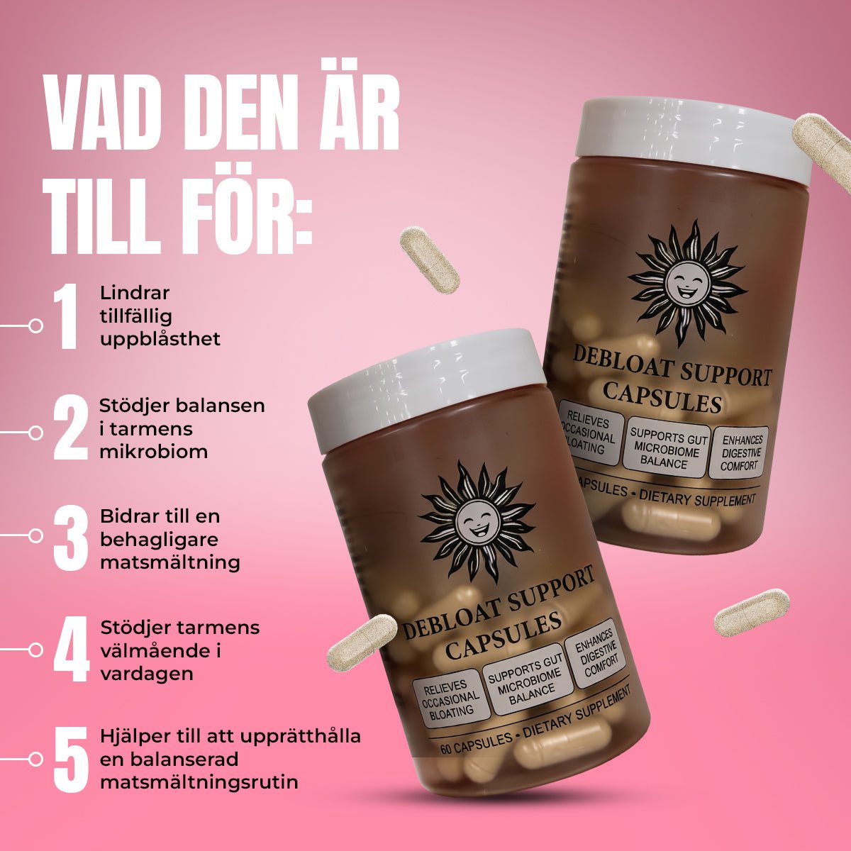 Debloat og tarmbalanse - Gymfit