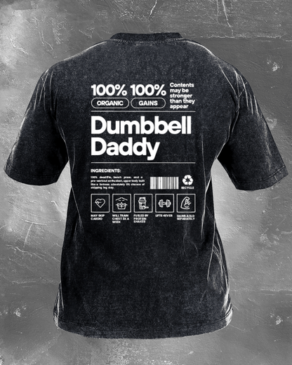 DUMBBELL DADDY VASKET T-SKJORTE - Gymfit