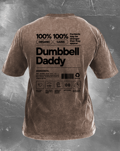 DUMBBELL DADDY VASKET T-SKJORTE - Gymfit