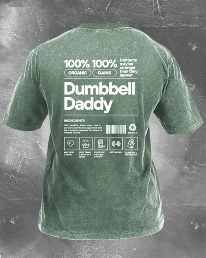 DUMBBELL DADDY VASKET T-SKJORTE - Gymfit