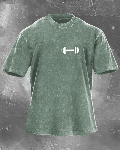 DUMBBELL DADDY VASKET T-SKJORTE - Gymfit