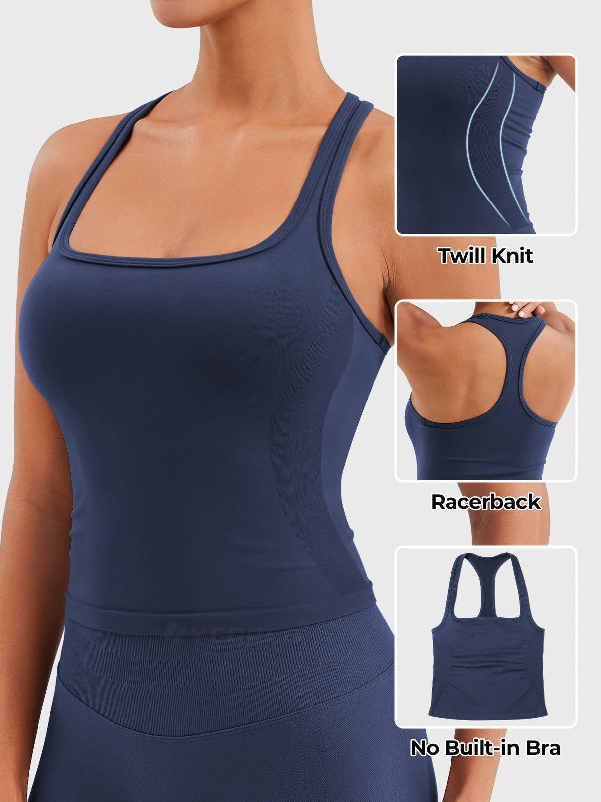 Elen Racerback-topp - Gymfit