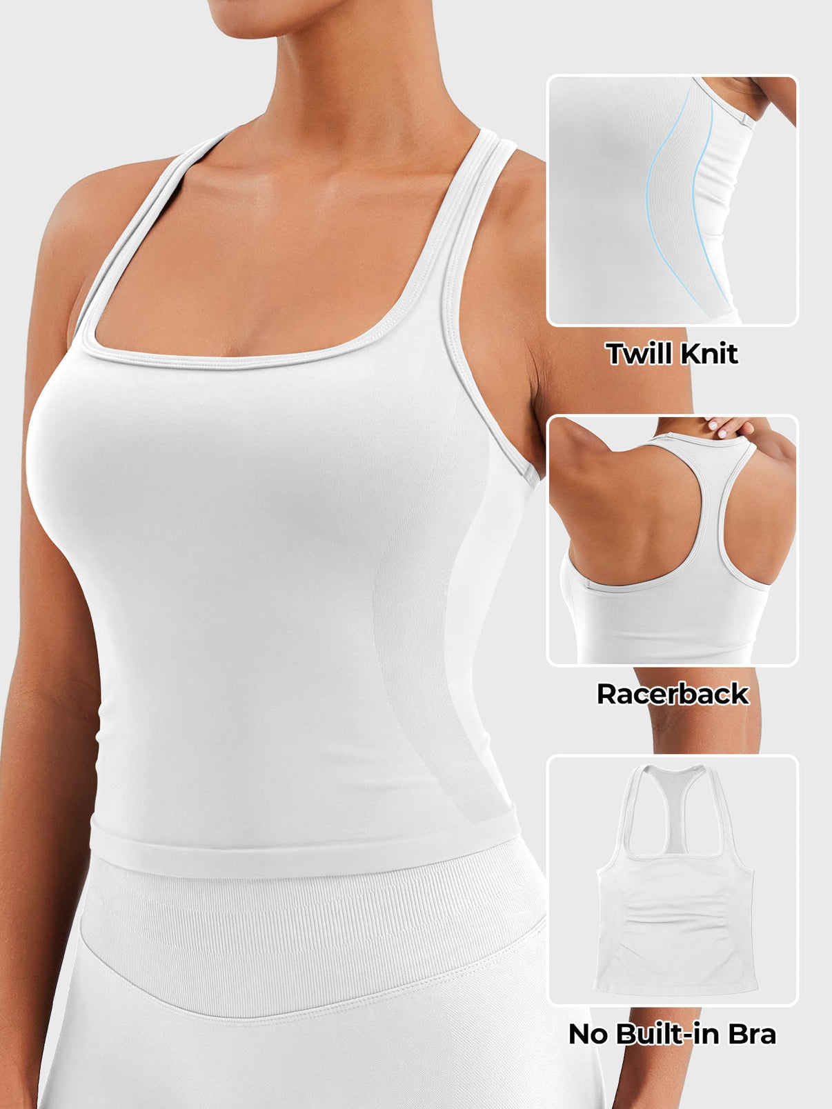 Elen Racerback-topp - Gymfit