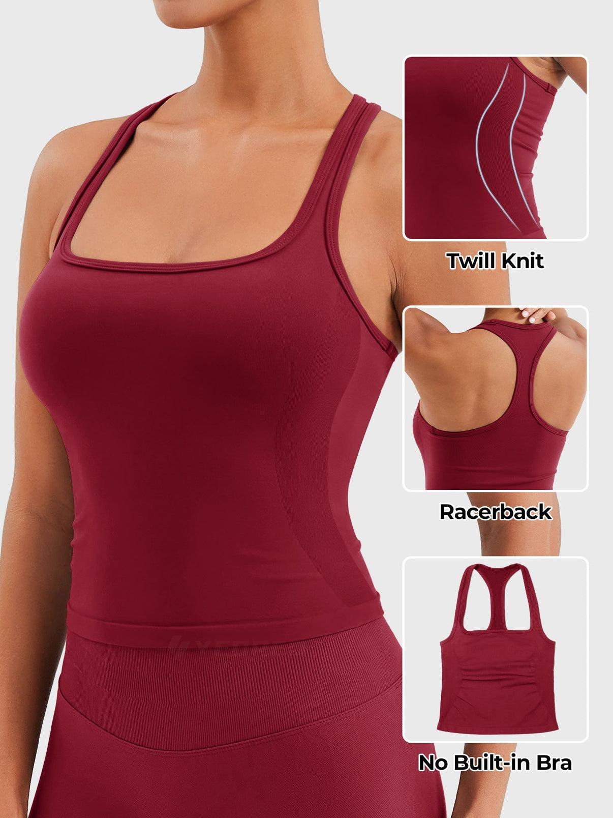 Elen Racerback-topp - Gymfit