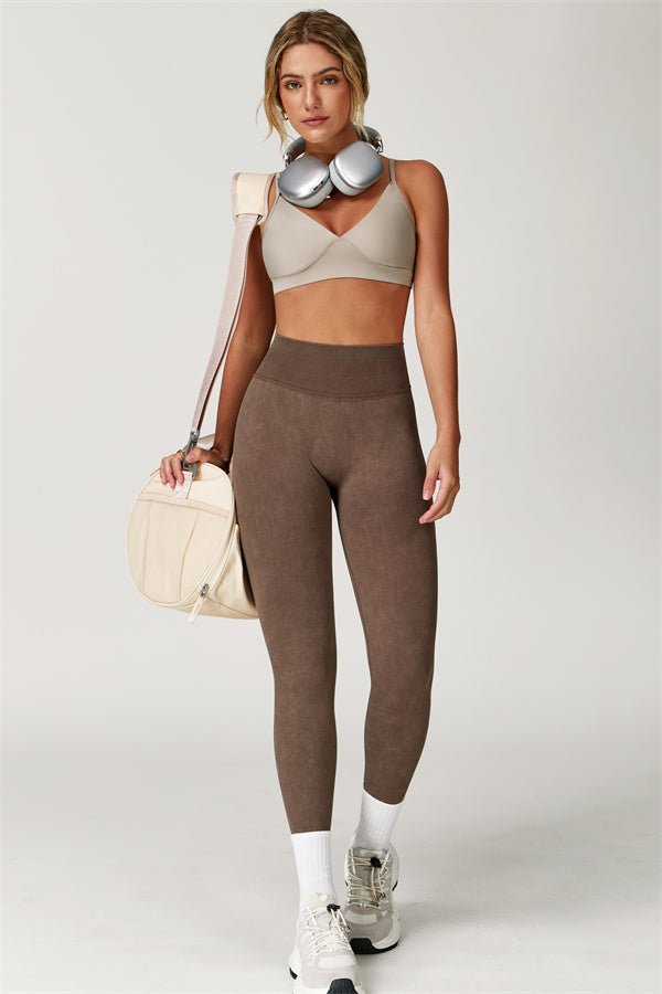 Elen vasket leggings - Gymfit