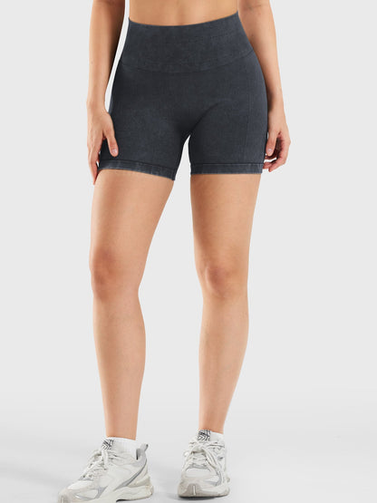 Elen vaskede myke shorts - Gymfit