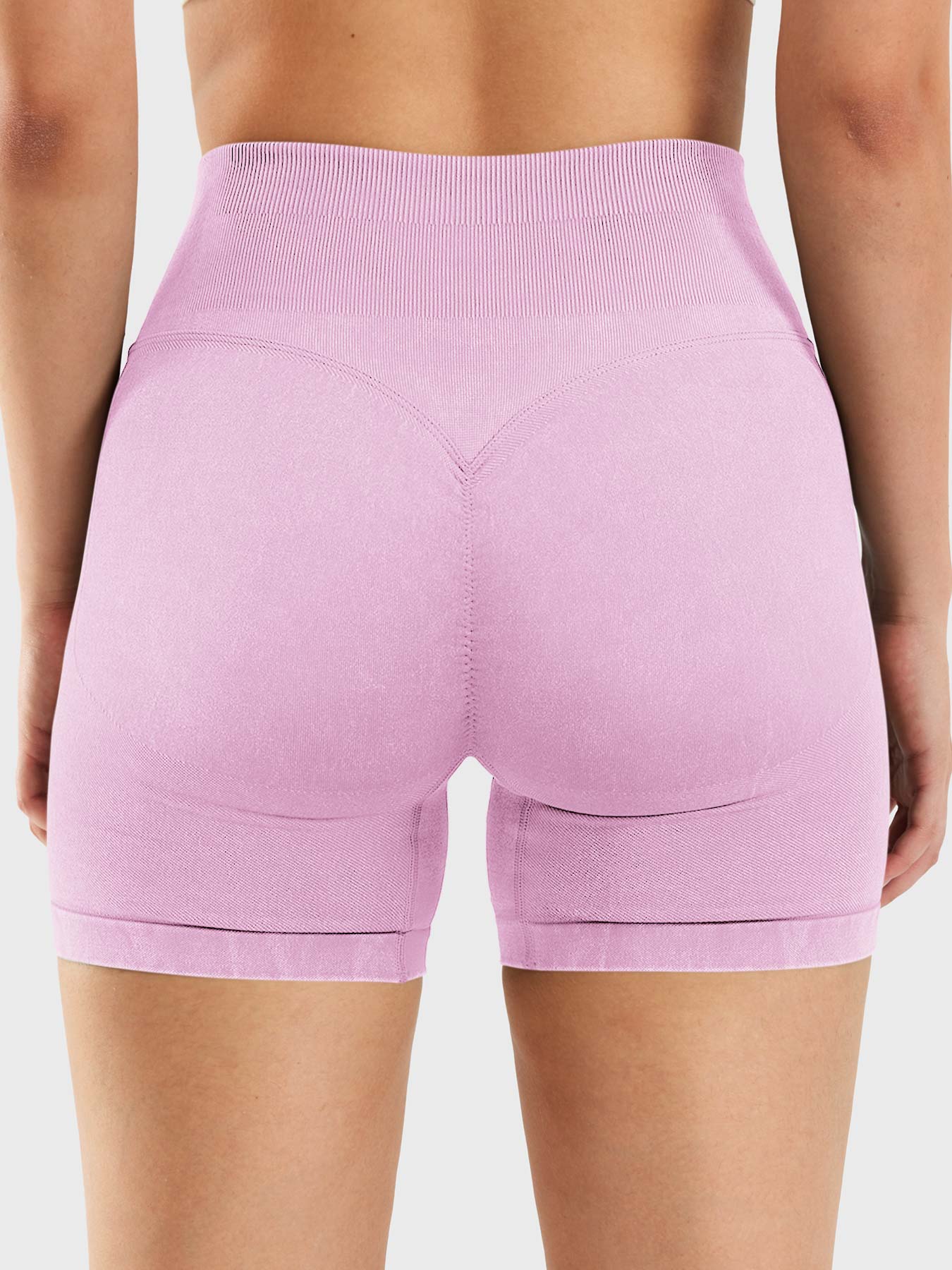 Elen shorts i vasket, mykt materiale - Gymfit