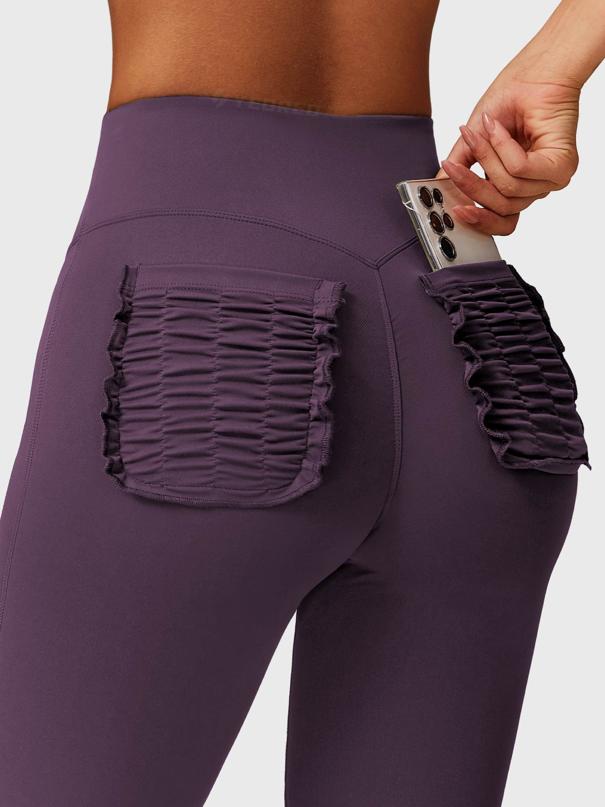 Elise Leggings Med Volanglommer Og Sleng - Gymfit