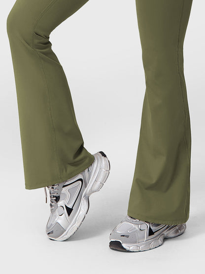 Elise leggings med volangdetaljer ved lommene og utsving - Gymfit