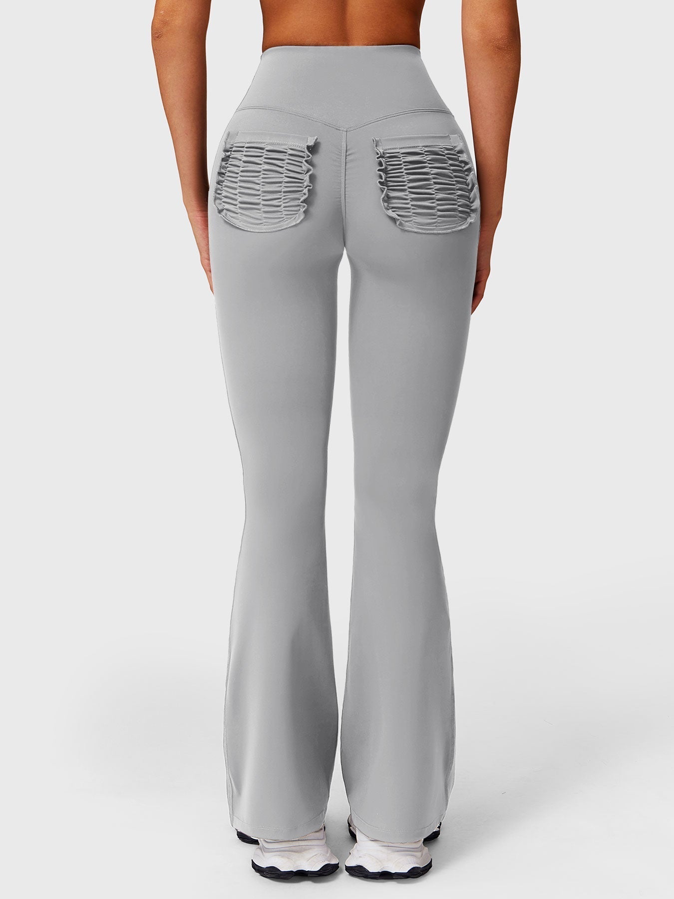 Elise leggings med volanglommer og sleng - Gymfit
