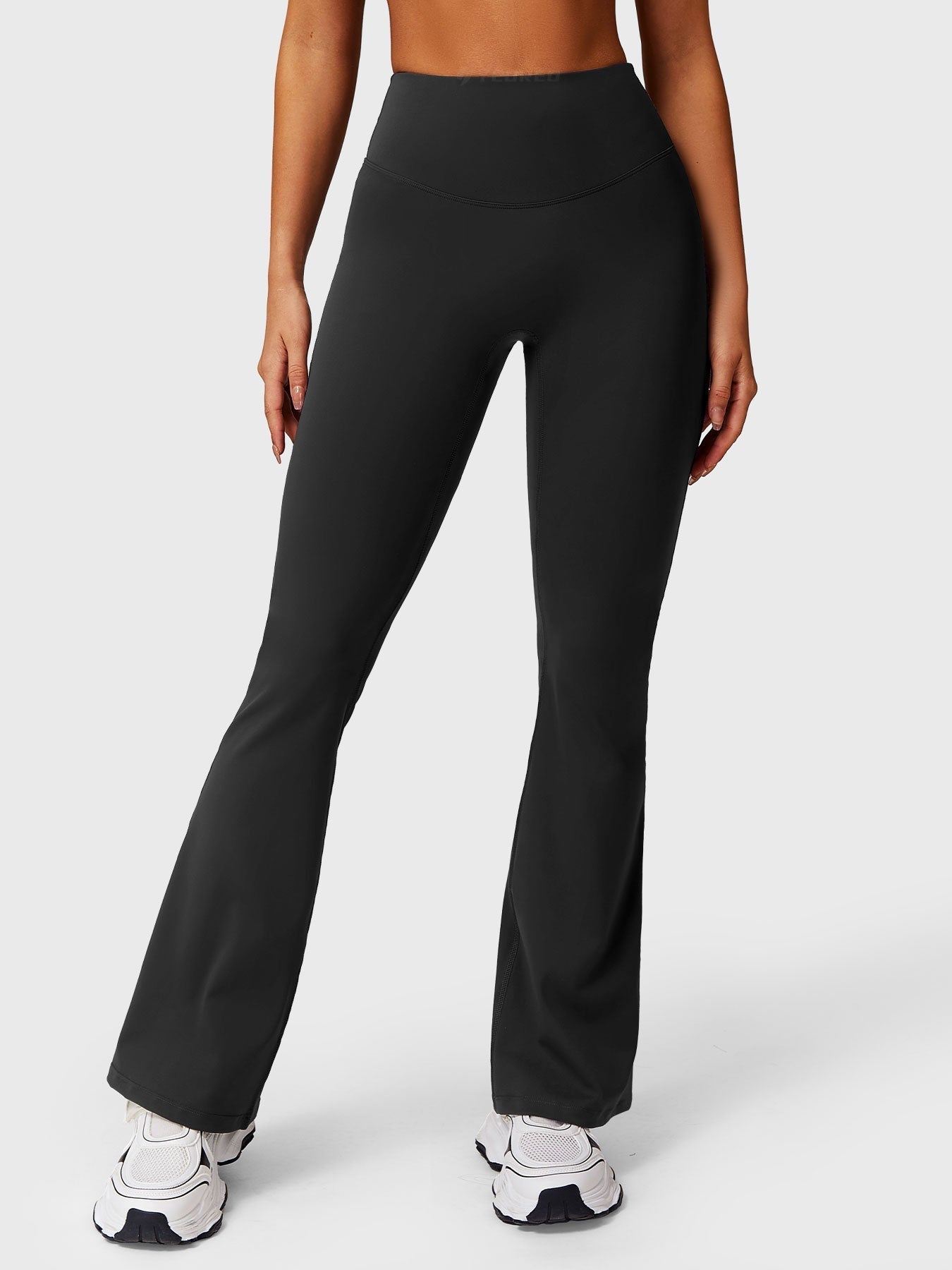 Elise leggings med volanglommer og sleng - Gymfit