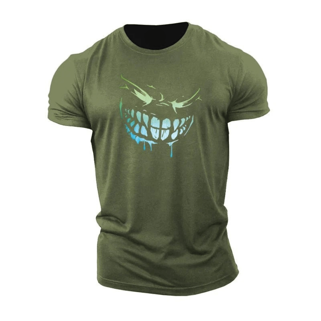 Evil Smiley T-skjorte - Gymfit