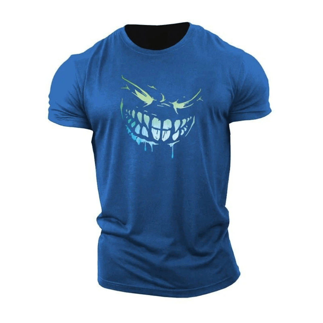 Evil Smiley T-skjorte - Gymfit