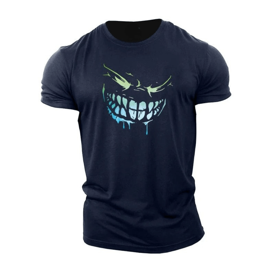 Evil Smiley T-skjorte - Gymfit