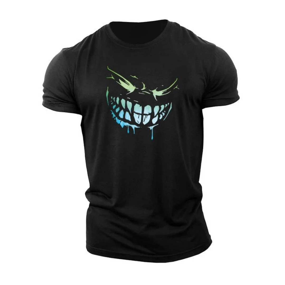 ond smiley T-skjorte - Gymfit