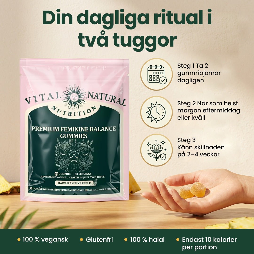Gummies for feminin balanse - Gymfit