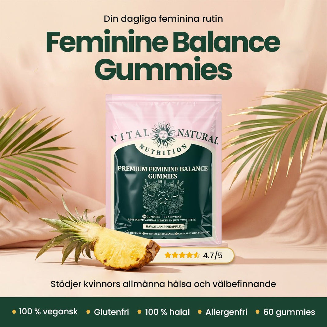 Gummies for feminin balanse - Gymfit