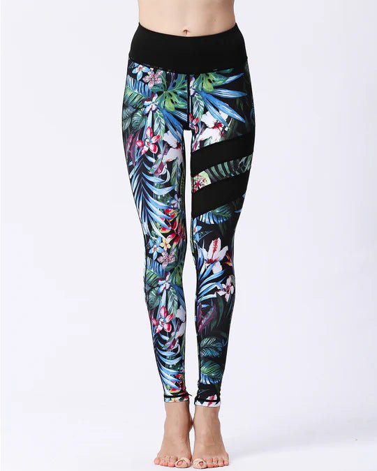 Floral Impact Leggings - Gymfit