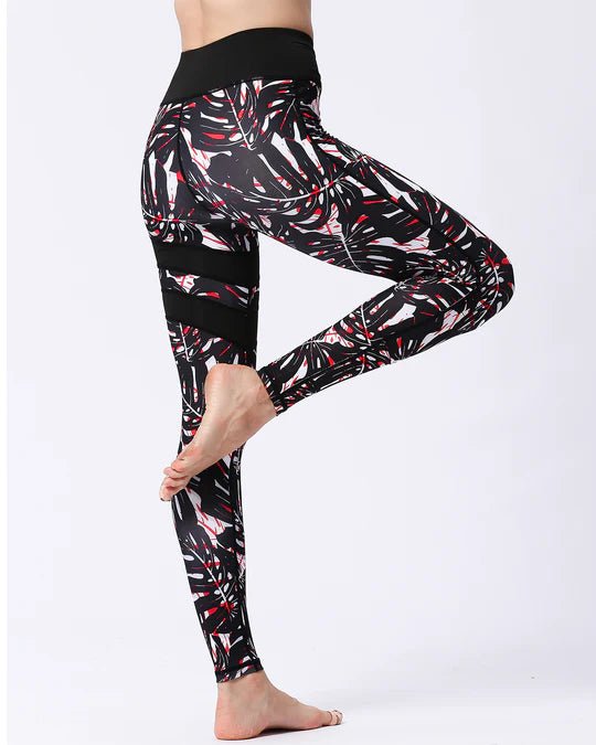Floral Impact Leggings - Gymfit