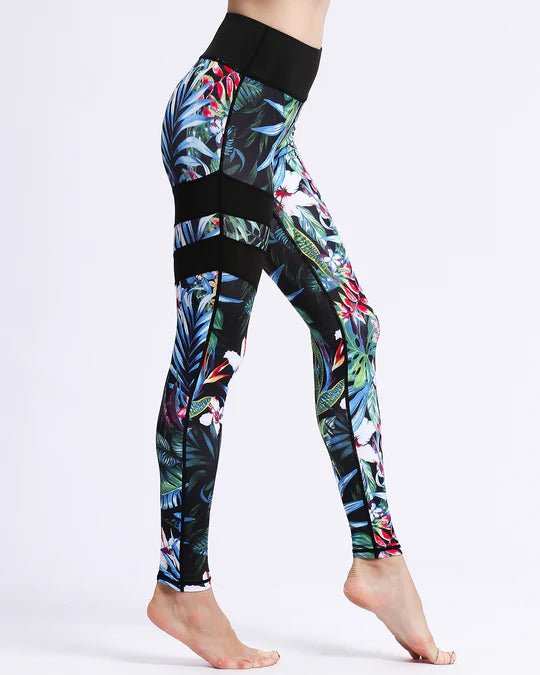 Floral Impact Leggings - Gymfit