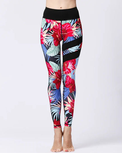 Floral Impact Leggings - Gymfit