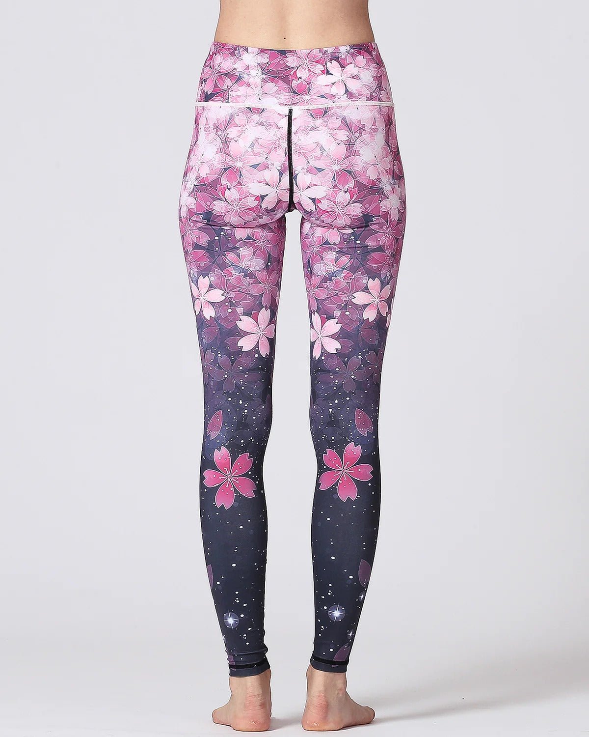 Blomstrete Midnight-leggings - Gymfit