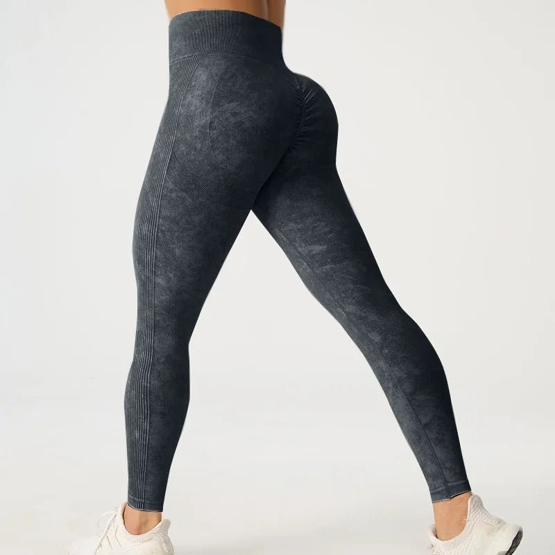 Frostede høytmidjede tights - Gymfit