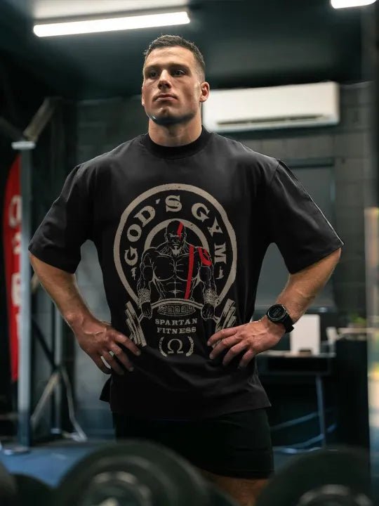 GOD'S GYM BOMULLS-T-SHIRT - Gymfit