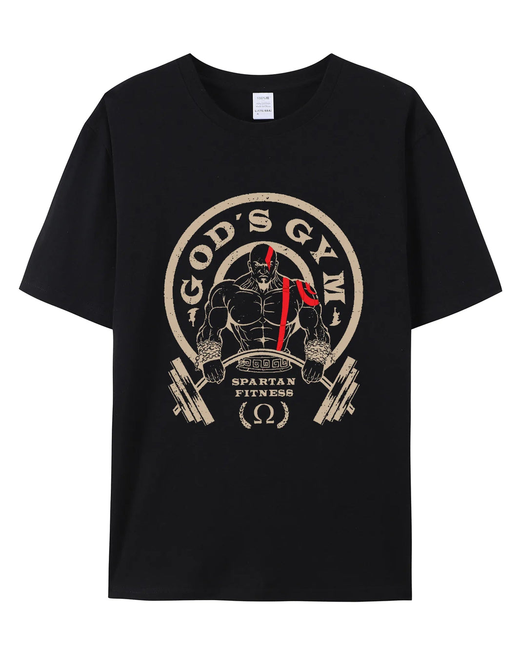 GOD'S GYM BOMULL T-SKJORTE - Gymfit