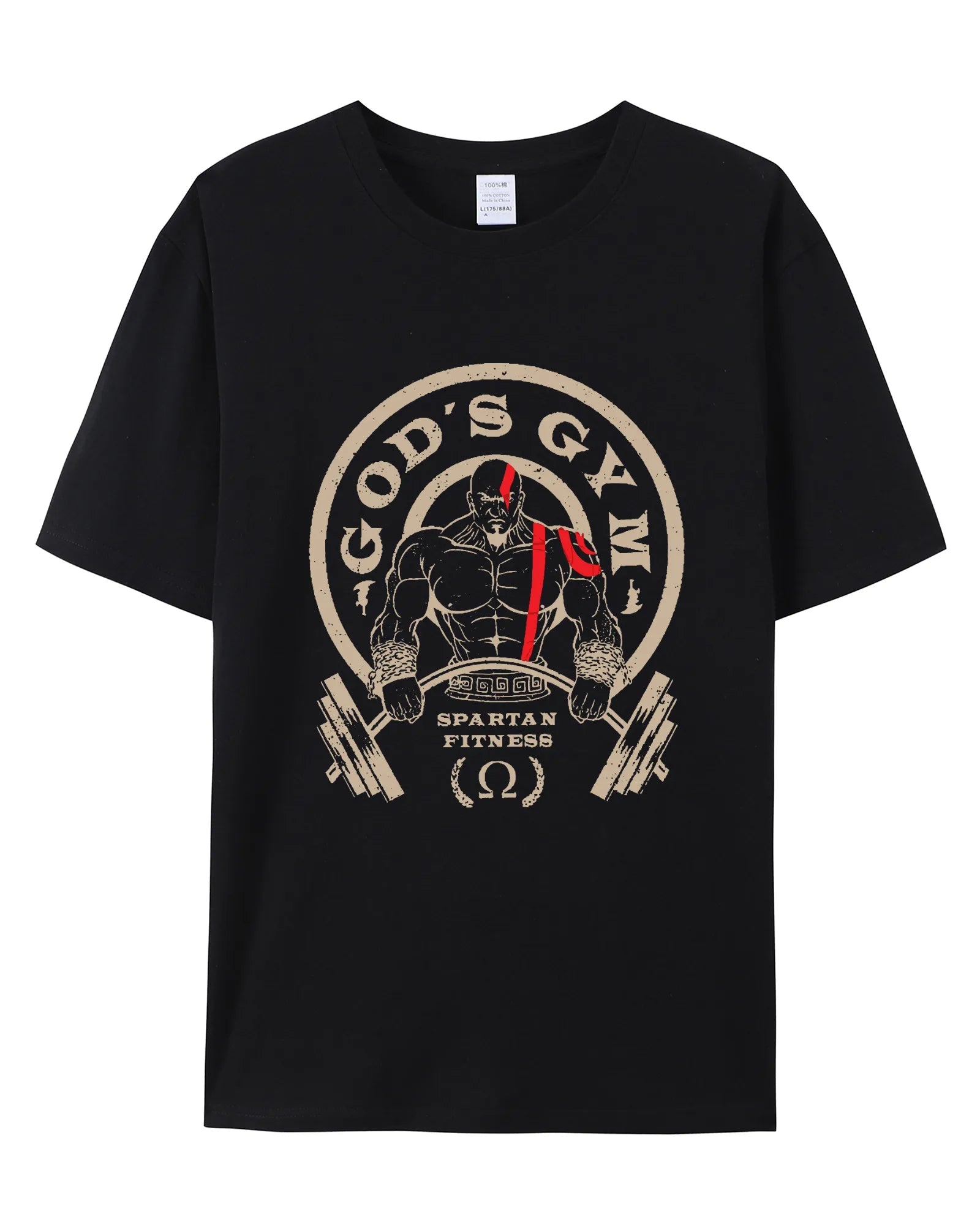 GOD'S GYM BOMULL T-SKJORTE - Gymfit