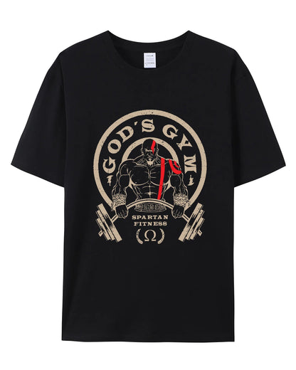 GOD'S GYM BOMULL T-SKJORTE - Gymfit