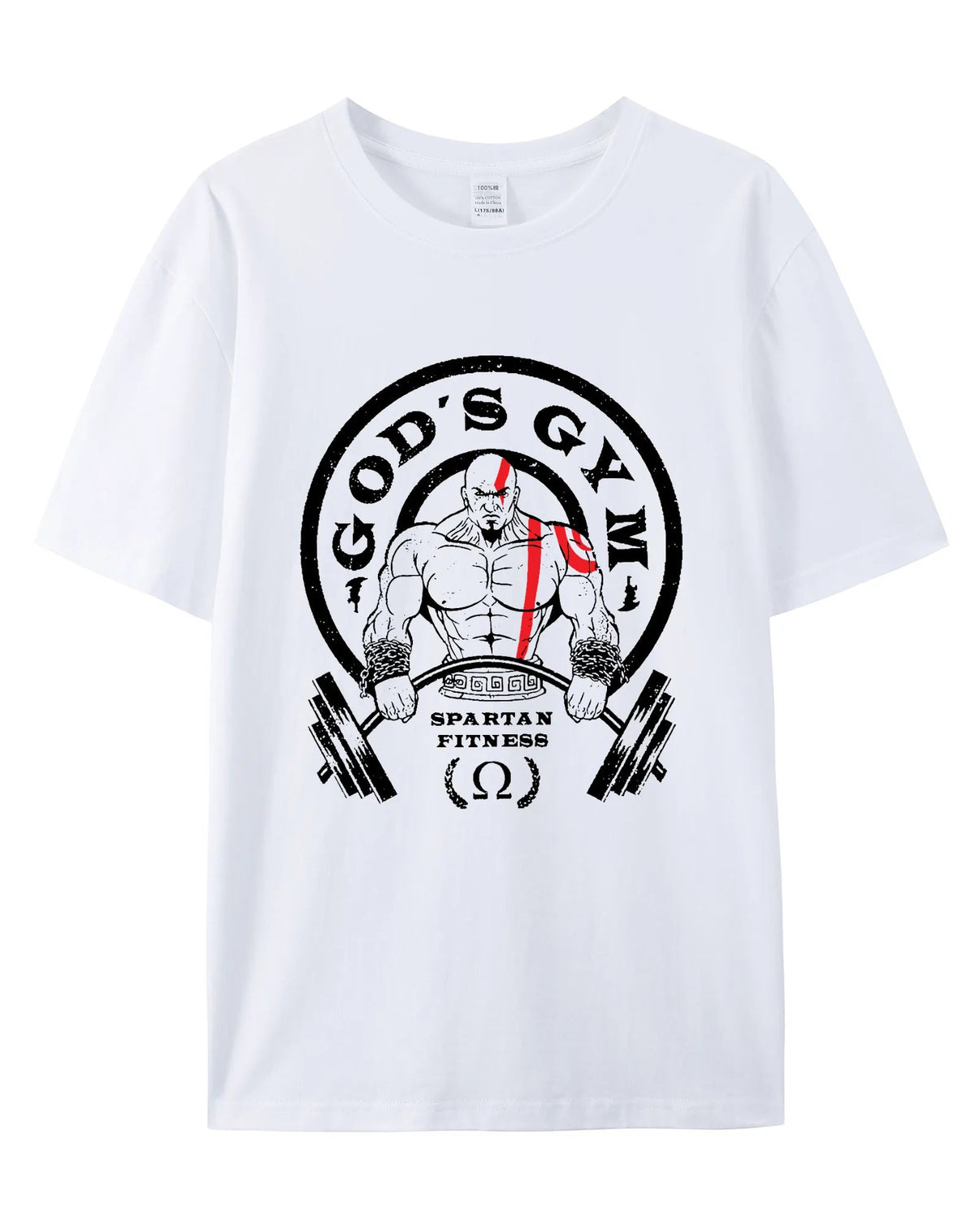 GOD'S GYM BOMULLS T-SKJORTE - Gymfit