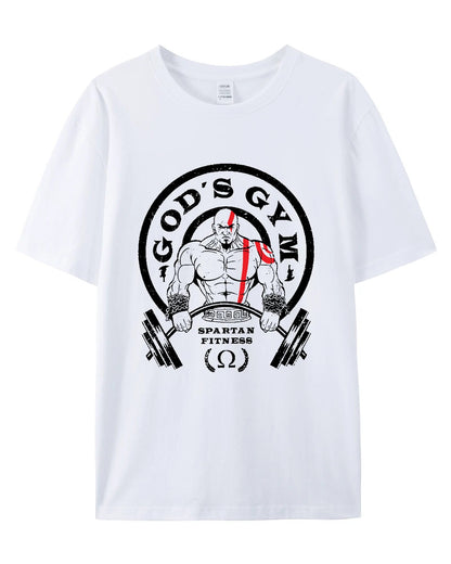 GOD'S GYM BOMULLS T-SKJORTE - Gymfit