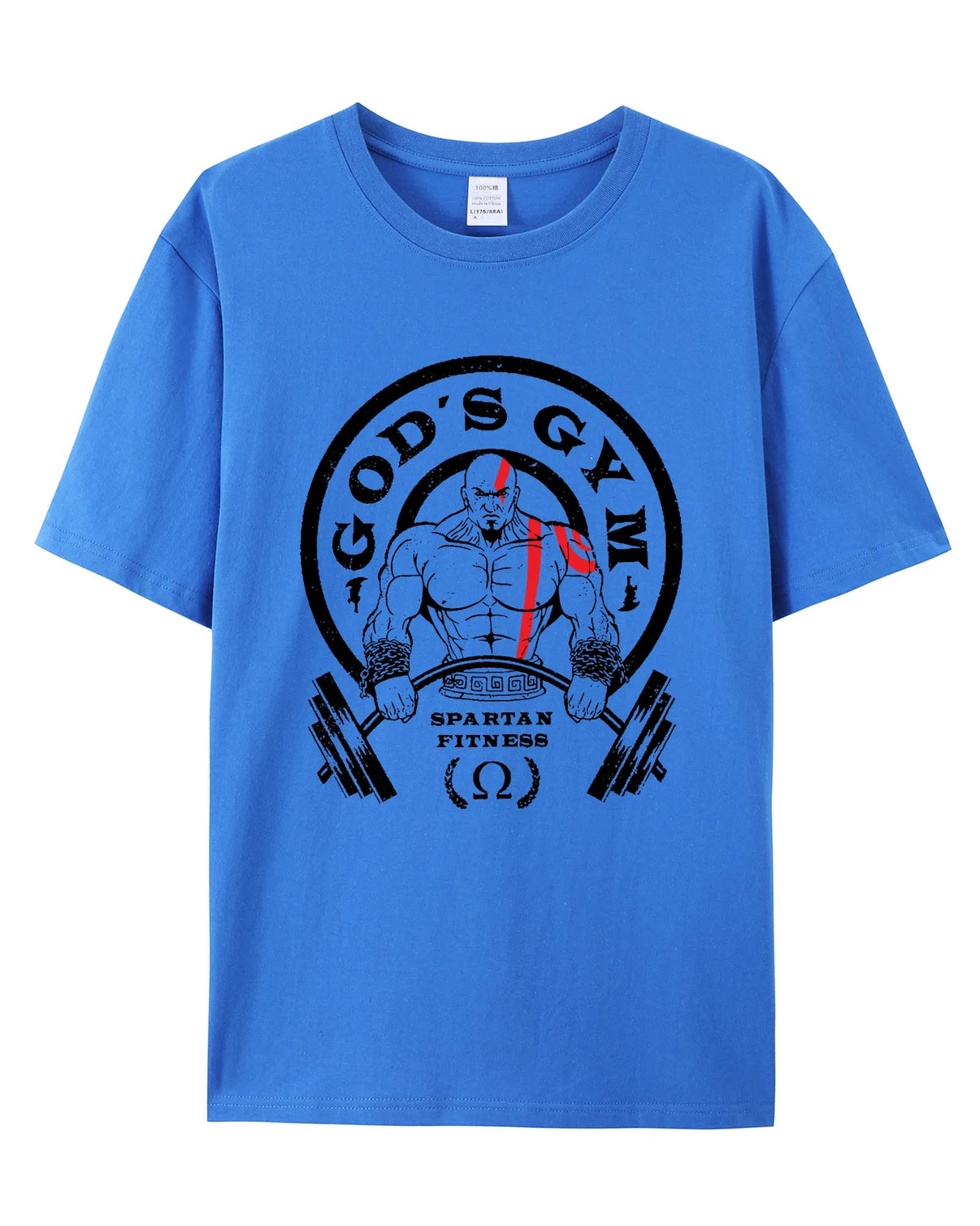 GOD'S GYM BOMULLS T-SKJORTE - Gymfit