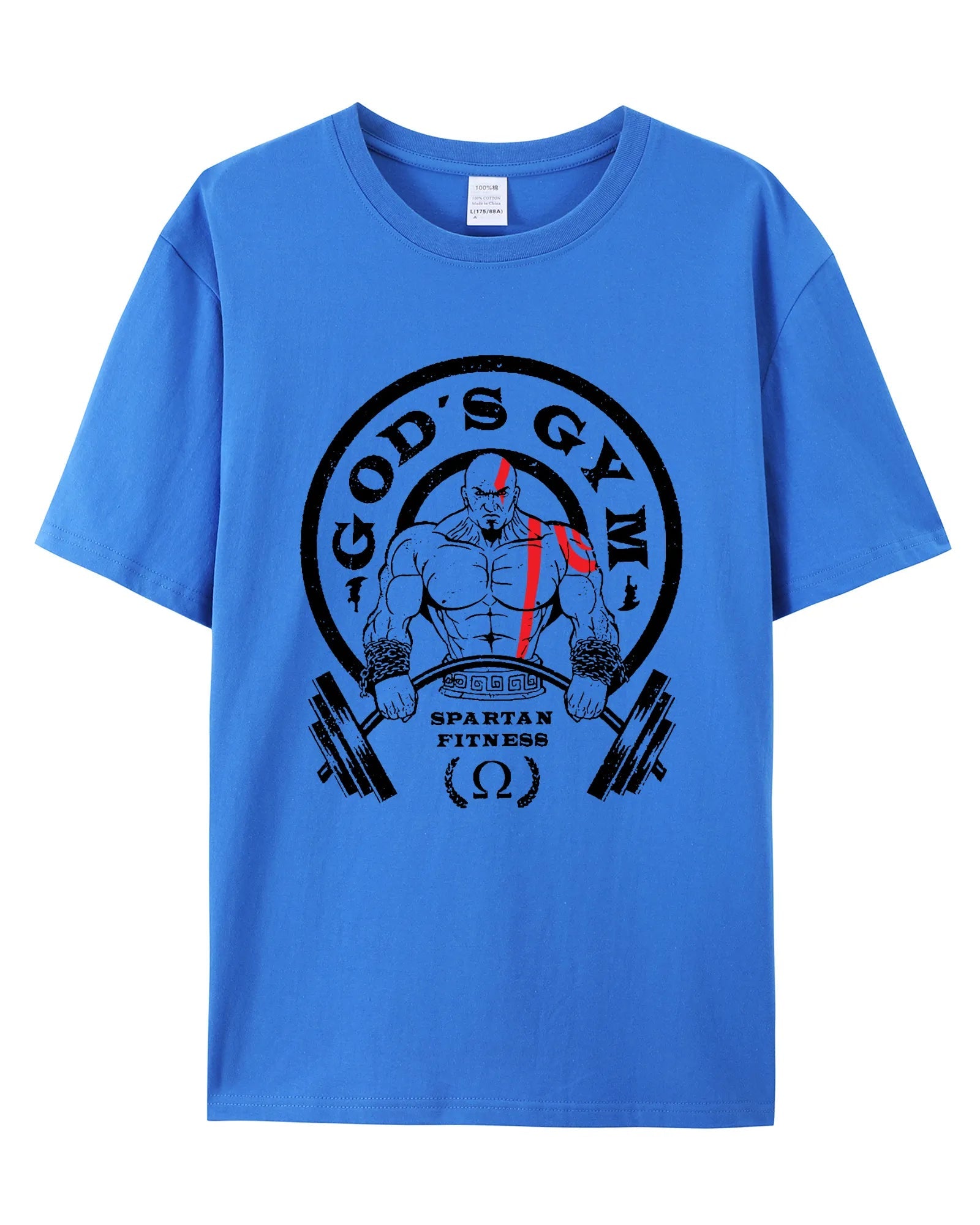 GOD'S GYM BOMULLS T-SKJORTE - Gymfit