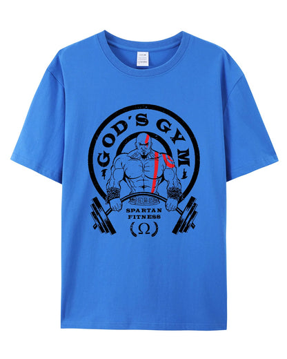 GOD'S GYM BOMULLS T-SKJORTE - Gymfit