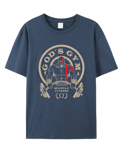 GOD'S GYM BOMULL T-SKJORTE - Gymfit