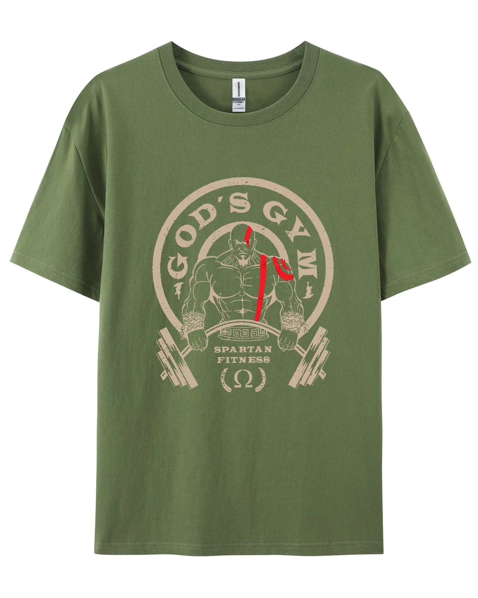 GOD'S GYM BOMULLS T-SKJORTE - Gymfit