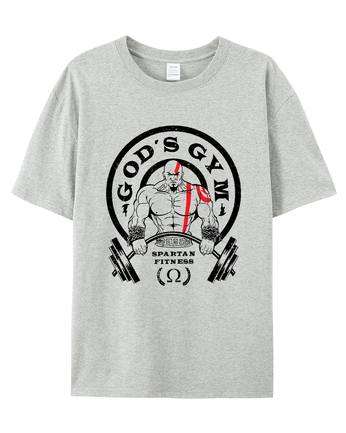 GOD'S GYM BOMULLS T-SKJORTE - Gymfit