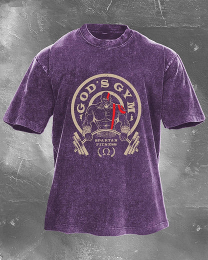 GUDS GYM HERRENS VASKET T-SHIRT