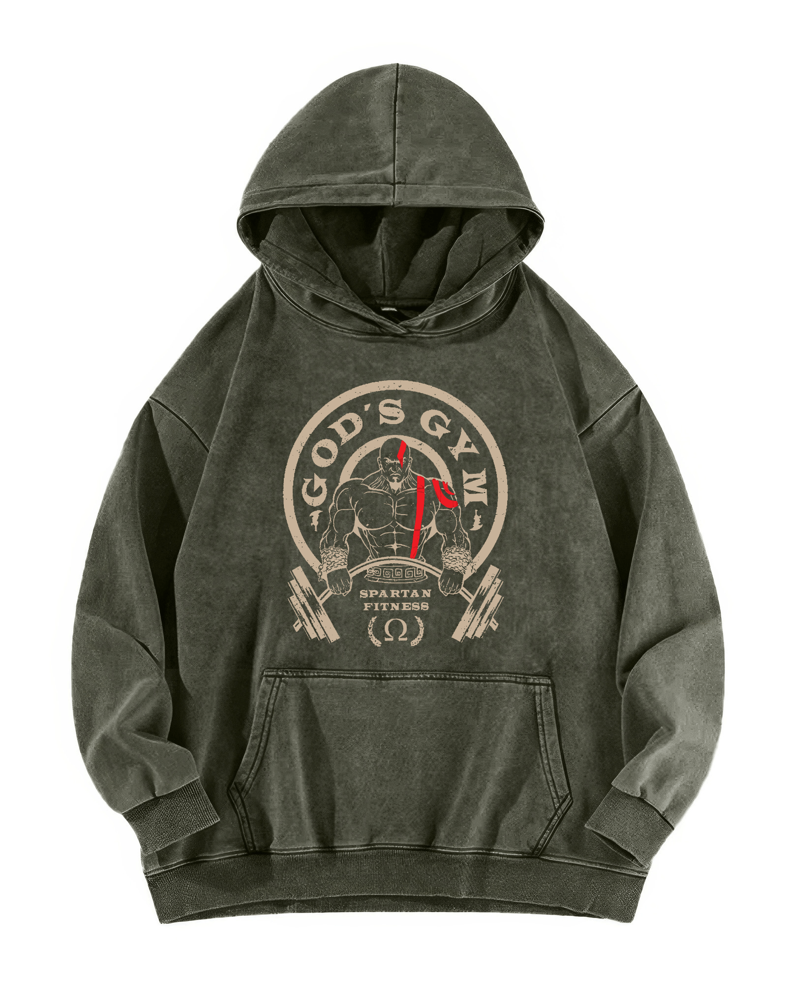 GUDS GYM VASKET HOODIE - Gymfit